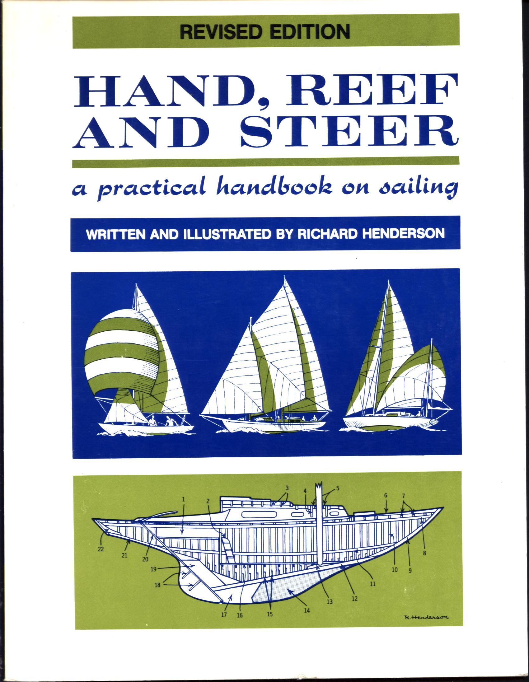 HAND, REEF, AND STEER: a practical handbook on sailing.